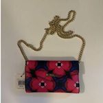 Trina Turk NWT  Floral Printed Leather Chain Strap Crossbody Tech Wallet Photo 0