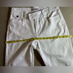 Lee  Platinum Label White Comfort Slimming Capri Jeans Women's Size 8 medium Photo 9