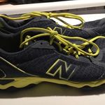 New Balance Navy Blue & Yellow Running Shoe Photo 3