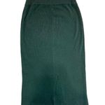 Eileen Fisher Deep Hemlock Green Luxe Merino Pencil Skirt Photo 8