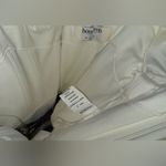 House Of CB NWOT  Evita Ivory Satin Off Shoulder Draped Corset Top Sz S Photo 4