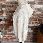 Primark NWT Cozy White Cable Knit Zip Up Sweater Size XS Photo 1