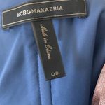 BCBGMAXAZRIA Blue Maxi Dress Size 8 Photo 8