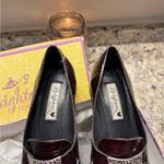 Brighton Sabina Chocolate Black Block Loafer Sandals 8.5 Photo 2