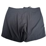 Free Country New  Beach Bermuda Shorts Womens Black Pockets Light 10" Swim XL Photo 4