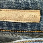 Pilcro Blue Jean Shorts High-Waisted Distressed Photo 3