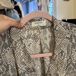 Babaton  Aritzia Akira Blouse‎ Size Small Snake Print 71882 Photo 10