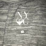 New York & Co. Womens Skirt Size Medium Heather Gray Rayon Asymmetrical Hem Photo 1