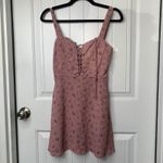 Revolve Flynn Skye pink y2k retro floral ditsy mini dress size small spring Photo 2