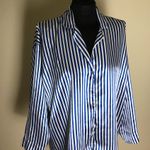 Victoria's Secret  Blue/White Stripe Sleepdress Photo 0