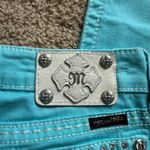 Miss Me Turquoise Skinny Jeans Photo 2