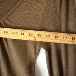 Michael Stars  Y2k Dress One Size Brown Long Sleeve Casual Knit Western‎ Boho Photo 7