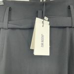 Jason Wu Black Belted Crop Wide Leg Trouser Pants Size 6 NWT $450 Photo 4