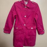 Talbots Collection Women’s Jacket Coat Pearl Buttons Made in Italy Pink Size 6 Photo 0