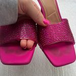 ZARA pink rhinestone kitten heels size 37 Photo 3