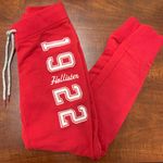 Hollister Red  Joggers Photo 0