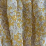 Lulus Sweetest Frills Yellow Floral Bodysuit Sz L Size L Photo 10