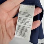 Chico's Chico’s Navy Tunic 3/4 Sleeves Medium Chico’s 1 Stretch Dressy Casual Flowy Photo 3