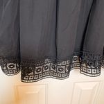 Valerie Stevens Black Romantic Bohemian Lace Peasant Blouse 3X Photo 6