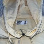 Refuge Pastel Yellow Crop Zip Up Hoodie Sweatshirt Sz Sm Photo 3