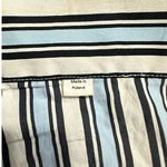 Chinti & Parker Midsummer Relaxed Shorts Women's 4 Off White Blue Tie Waist RTR Photo 5