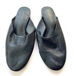 via spiga  tortoise heel leather mules Photo 6