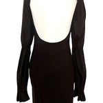 Majorelle • Revolve Dove puff sleeve black mini dress small Photo 4