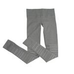 Blanqi Hipster Cuffed Leggings in Dove Gray Small Photo 2