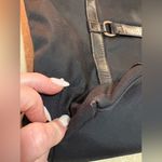 Kate Spade  Black Canvas Tote with Leather Trim Photo 7