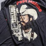 Post Malone tour long sleeve top Black Size L Photo 2