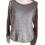 Brandy Melville  GRAY KNIT SWEATER‎ Photo 0