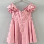 Bardot NWT  Sigma Soft Pink Linen Mini Dress Photo 4