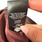 Babaton NWT Aritzia  Command Cropped Trouser Vegan Leather Rich Maroon Size 00 Photo 8