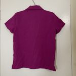 FIGS  purple raspberry polo short sleeve top size XS Photo 3