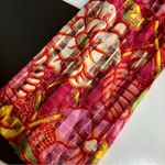 Vintage 60s Marita by Anthony Maruto House Dress Red Pink Metallic Gold size M Multiple Size M Photo 11