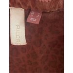 Pilcro and the Letterpress Anthropologie Pilcro terracotta button front denim mini dress US 0 Photo 3