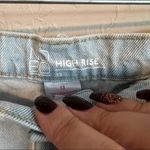 No Boundaries Nobo High Rise Distressed Denim Raw Hem Shorts Photo 5