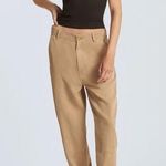Everlane Utility In Buttersoft 100% Tencel Barrel Leg Tapered Pants Size 6 Photo 0