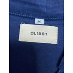 DL1961  Payton Blue Collared Sleeveless Button Down Mini Denim Shirt Dress Size S Photo 2