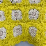 Banana Republic  Granny Square Crochet Crop Top Sz M Y2K Boho Festival Retro 90s Photo 2