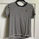 Spiritual Gangster Striped Graphic Tee Photo 0