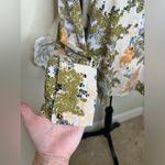 Entro NTM:  Button Down Long Sleeve Shirt in Animal & Leaves Print Sz Medium Photo 6
