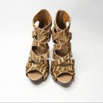 Boutique 9 Btgenarose Animal Print Strappy Heels Size 6.5 Photo 3