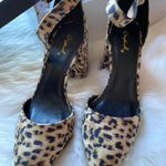 Qupid Leopard Print Mary Jane Pumps Size 5.5   Photo 0