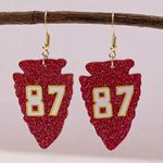 Boutique Kansas City Acrylic Arrowhead Earrings Photo 0