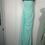 Katie May  Los Angeles Mint Green Maxi Spaghetti Strap Dress Size Medium EUC Photo 1