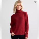 Buckle Red by BKE Turtleneck Sweater in Cabernet Photo 1
