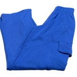 Grayson Threads  Women's Gray Blue Elastic Waist Cargo Sweatpants - Size XS - NWT Photo 0