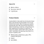 J.Crew  Made in Italy Round Drop Earrings in Pale Seascape BK925 NEW Photo 5