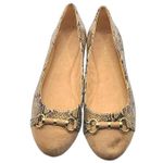Kelly & Katie Wendie Snakeskin Print Ballet Flats – Women's Size 8.5M Photo 1